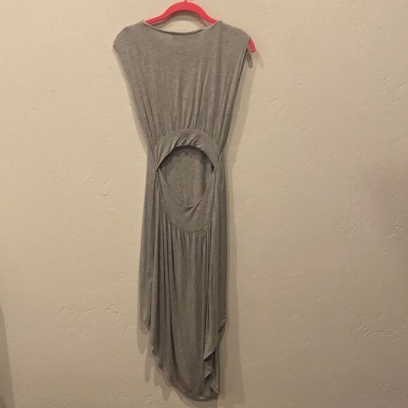 Lulus High Low Grey Dress - Picture 4 of 4